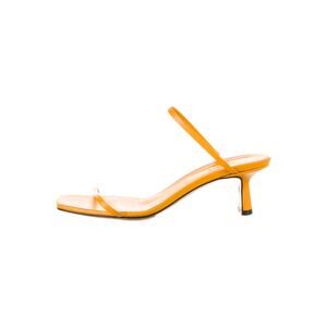 Neous Fadenia Leather Mule 55mm - 8.5 - Mustard Yellow